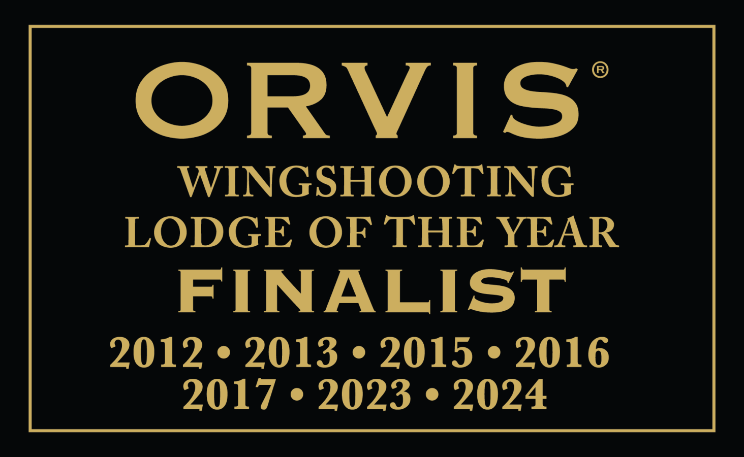Lodge of the Year - Multiyear finalist