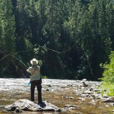 wet wade fly fishing