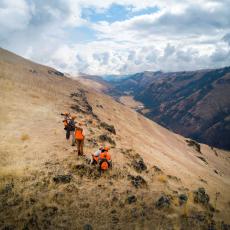 Hunting Family above Lawyer Canyon